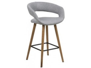 Barová židle Garry, 87 cm, světle šedá SCANDI